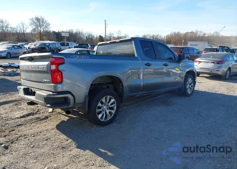 2019 Chevrolet Silverado 1500 Custom z USA, uszkodzony, nr VIN 1GCRYBEH1KZ251747